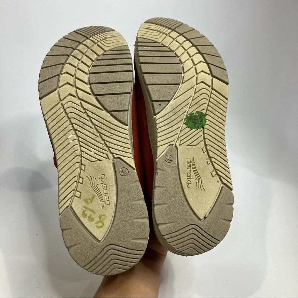 Dansko Leela nubuck‎ sneakers red size 42